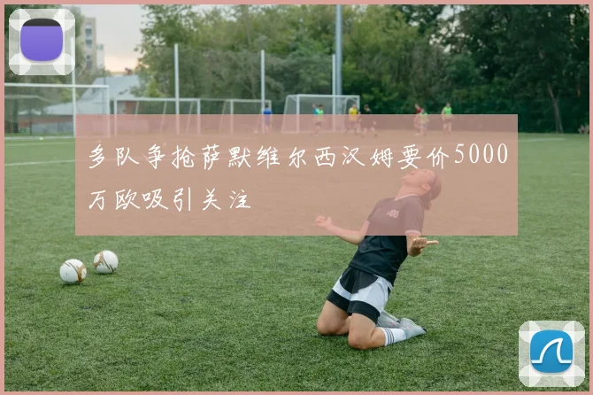 多队争抢萨默维尔西汉姆要价5000万欧吸引关注